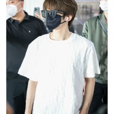 [A알] 디올 테리 티셔츠 자카드 오블리크 릴렉스 핏 2Color