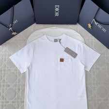 [A알] 디올 티셔츠 코튼 포켓 릴렉스 핏 2Color