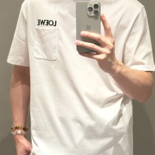 [A알] 로에베 티셔츠 코튼 포켓 릴렉스 핏 2Color