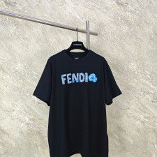 [GTR] 펜디 티셔츠 플라워 그래픽  2Color