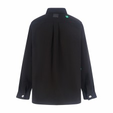 [Y] 디올 오버셔츠 코튼 트윌 클로버 자수