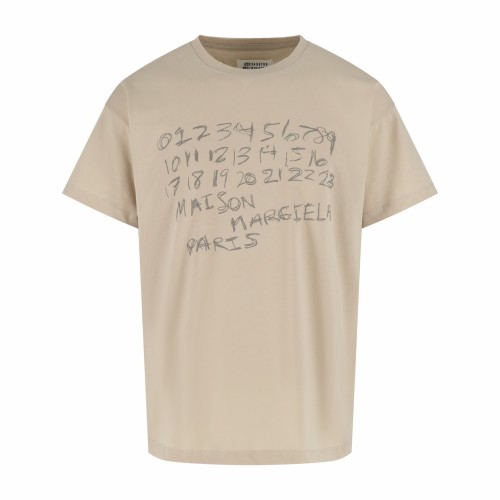 [Y] 메종 마르지엘라 티셔츠 넘버스 모티프 2Color