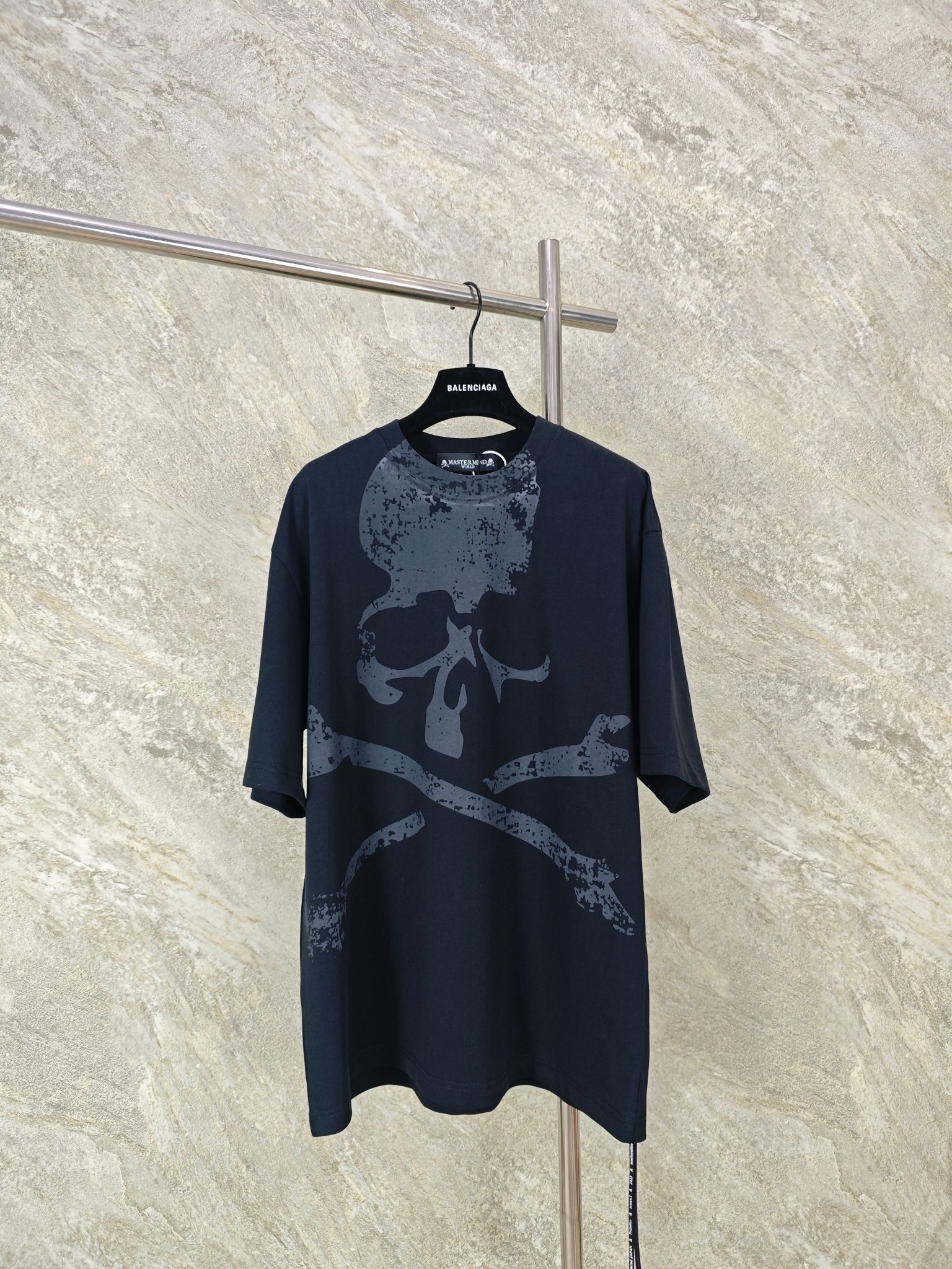 [GTR] 마스터마인드 x 베이프 티셔츠 스컬 오버 프린트 2Color