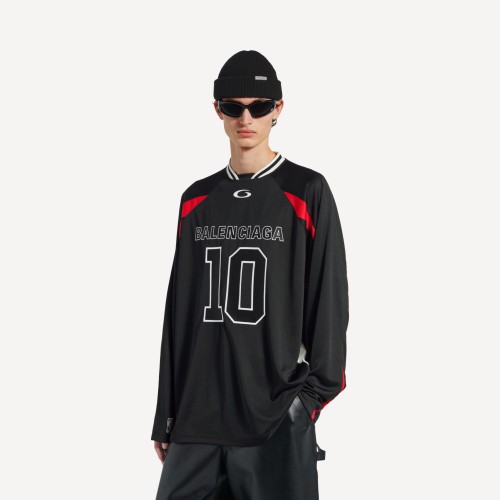 [GTR] 발렌시아가 x NBA 콜라보레이션 롱 슬리브 오버사이즈 2Color