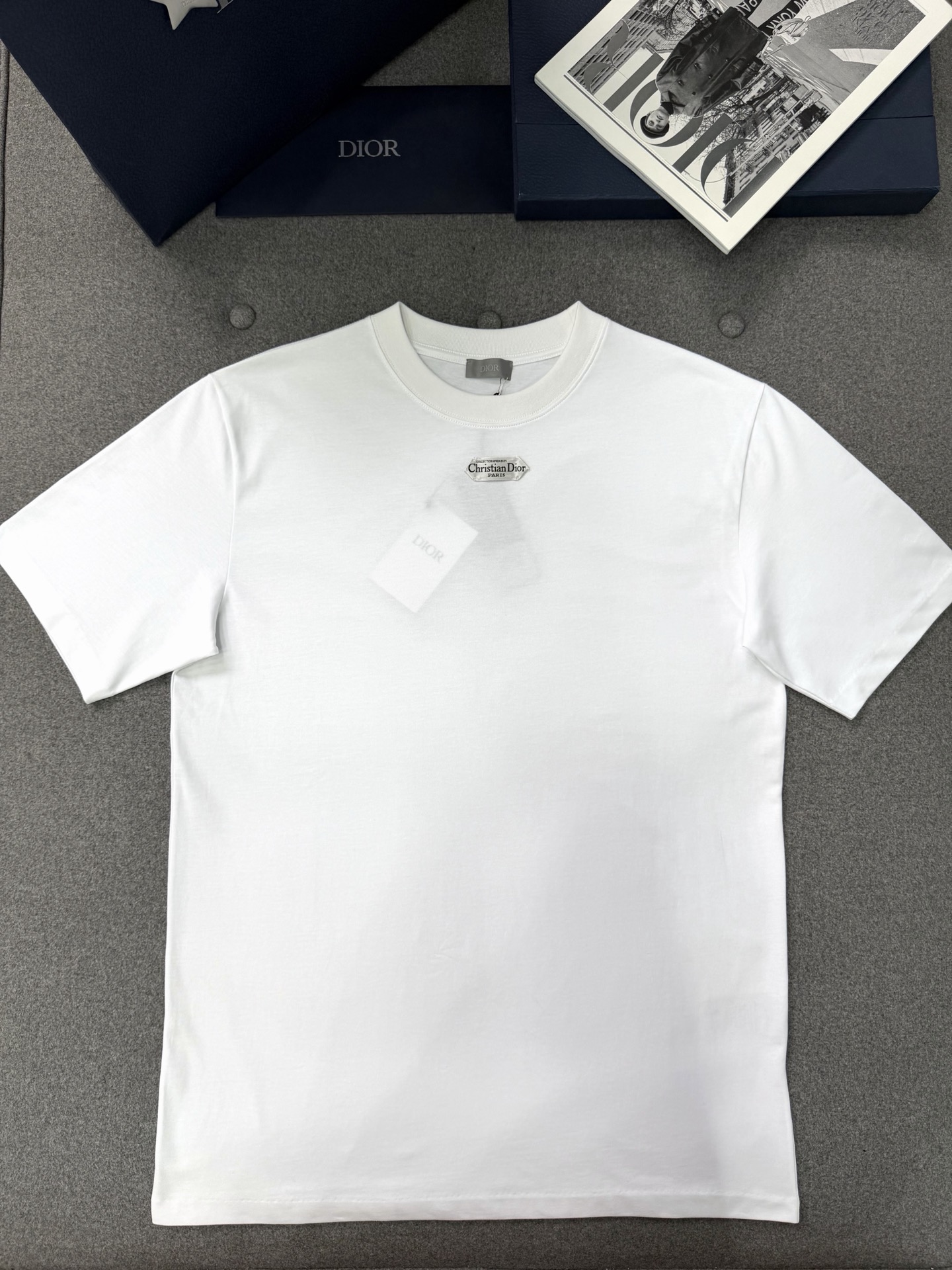 [터보공장] 디올 티셔츠 자수 패치 2Color