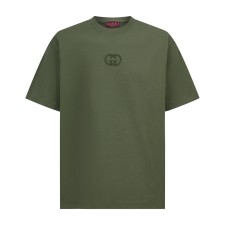 [Y] 구찌 티셔츠 인터로킹 G 자수 2Color