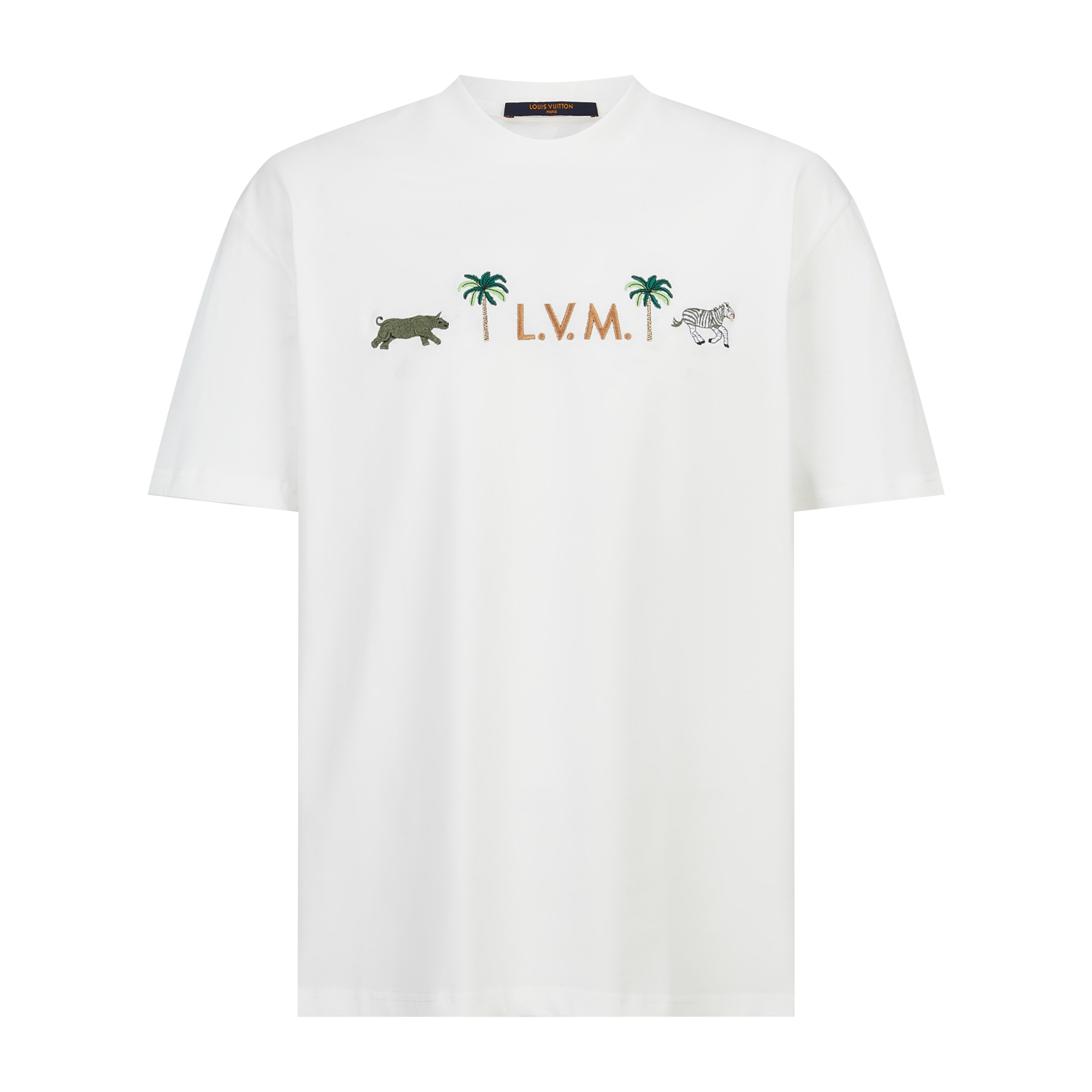 [Y] 루이비통 x 다즐링 티셔츠 L.V.M 리미티드 엠브로이더드