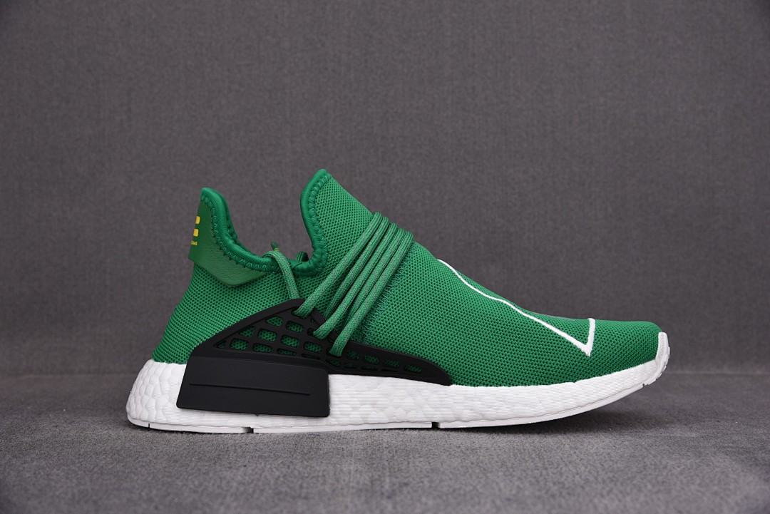 [OWF공장 남여공용] 아디다스 x 퍼렐 윌리엄스 Hu NMD 그린 BB0620