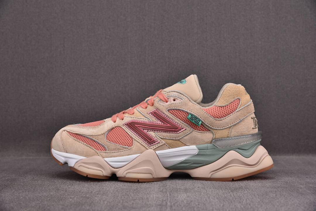 [남여공용 신발] 뉴발란스 9060 x 조 프레쉬굿즈 인사이드 보이스 패니 쿠키 핑크 U9060JF1
