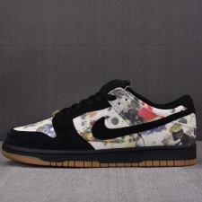 [M공장 남여공용] 나이키SB x 슈프림 덩크 로우 QS 라멜지 블랙 FD8778-001