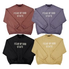[세나] 피어오브갓 에센셜 스웻셔츠 헤비 플리스 크루넥 4Color