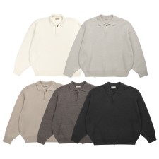 [세나] 피어오브갓 이터널 메리노 울 폴로 스웨터 5Color