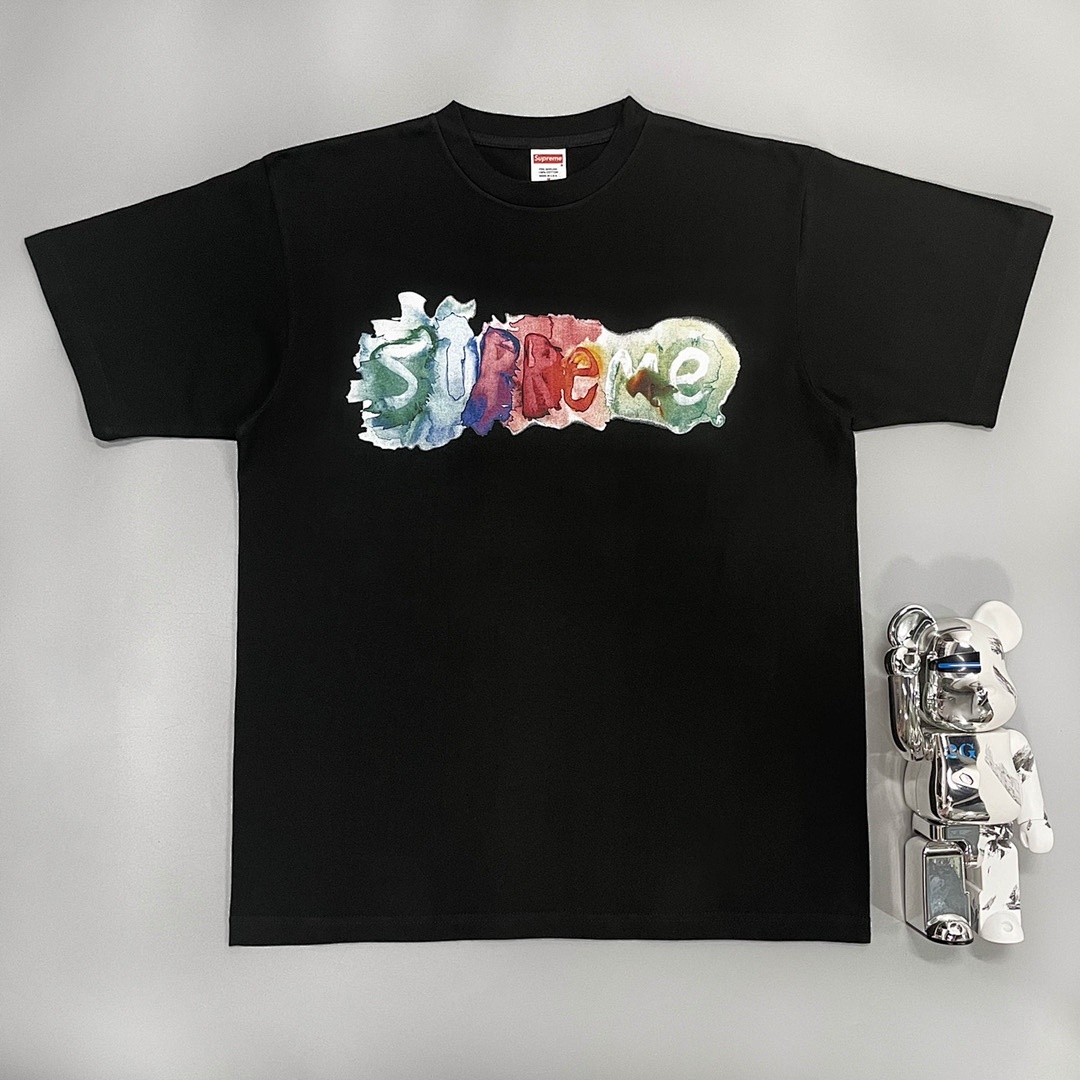 [AE] 슈프림 티셔츠 워터컬러 그래픽 2Color