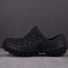 [남여공용 샌들] 발렌시아가 디펜더 샌들 클로그 블랙