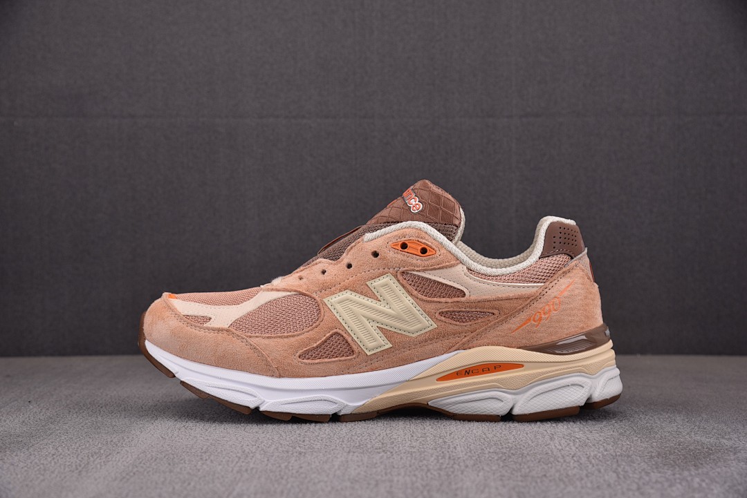 [ZH공장 남여공용] 뉴발란스 990v3 오렌지 크림 M990SZ3