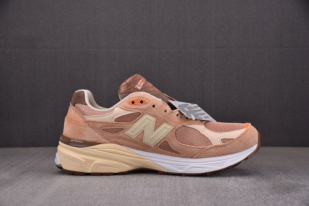 [ZH공장 남여공용] 뉴발란스 990v3 오렌지 크림 M990SZ3